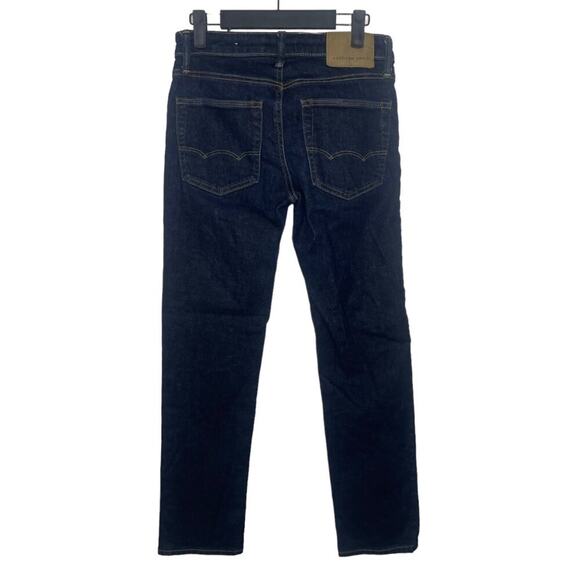 American Eagle Mens Size 28 Next Level Airflex Slim Straight Dark Wash Denim - Picture 2 of 16